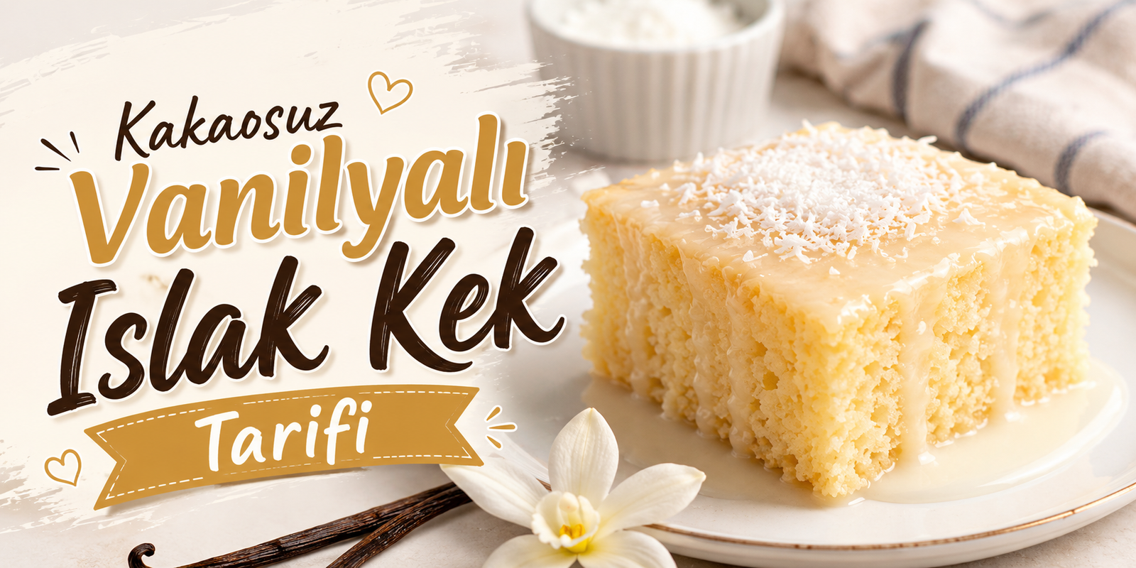 kakaosuz vanilyalı ıslak kek tarifi görseli